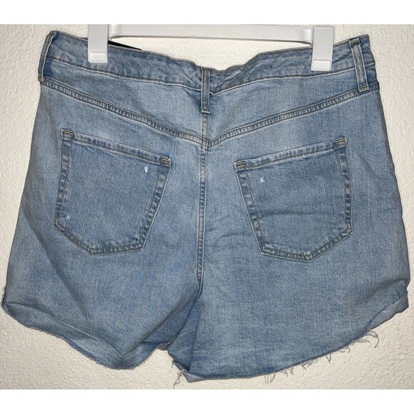 Wild Fable Cut Off High Rise Jean Shorts Plus Size Women 17/3” Inseam - Picture 8 of 8